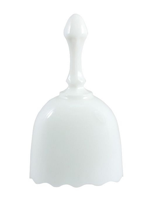 01774MI - 6-1/2\'\' Fenton Gift Shop Milk Glass Bell
